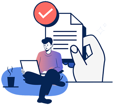 man sitting opening laptop